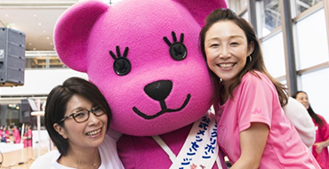 クワバタオハラのお二人に、ピンクリボンについてお聞きしました！